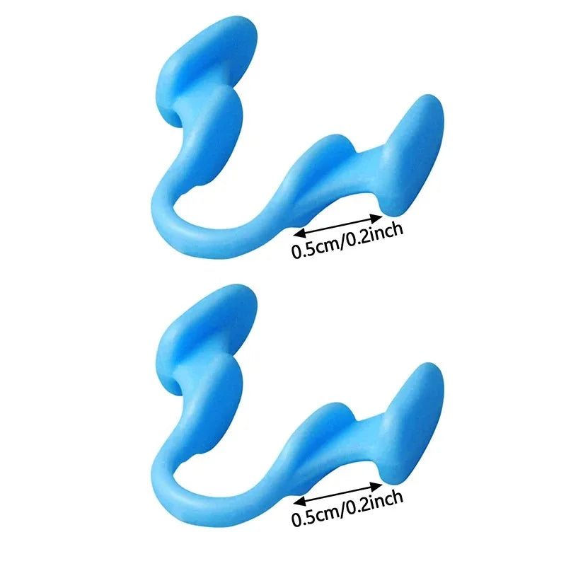 Dilatador nasal antirronquidos de silicona, pinza nasal de silicona para mejorar el sueño, dispositivo de prevención para dormir, dispositivos antirronquidos