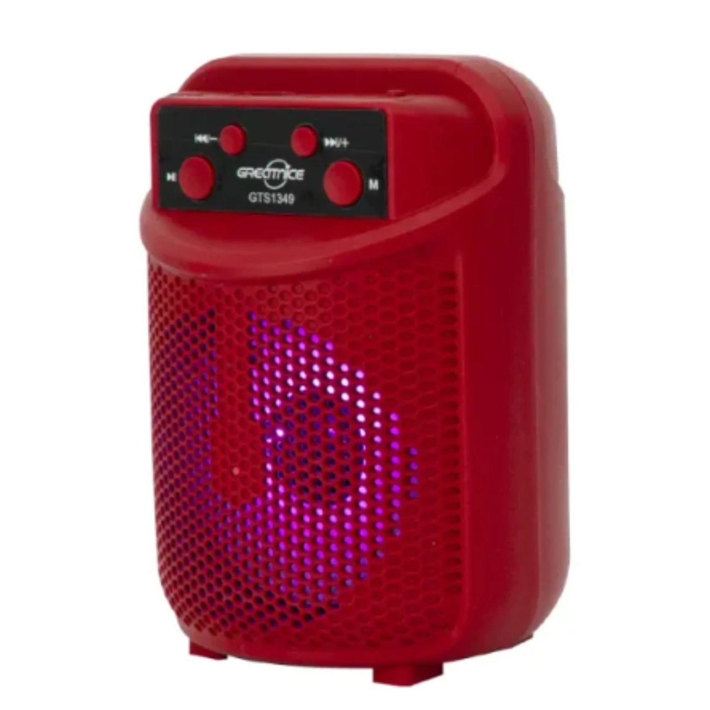 Bocina Bluetooth de 3 pulgadas con luces RGB y colores aleatorios