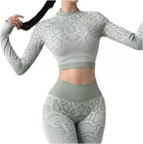 Leggings Set Ropa Deportiva Conjunto Fitness Premium Estampado