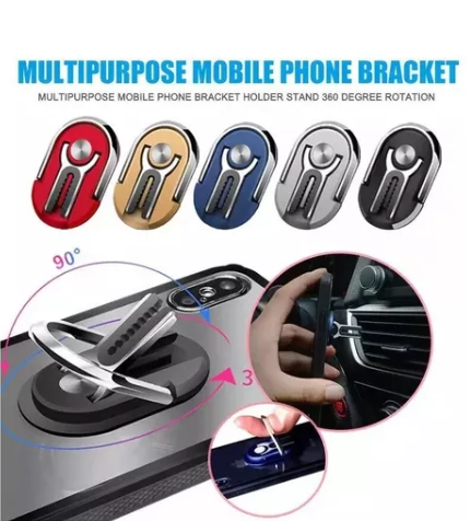 Soporte De Celular De Metal Multifunción 360º