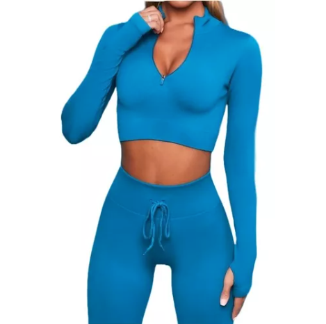 Conjunto De Leggings Ropa Deportiva Fitness Conjunto Camisa Premium