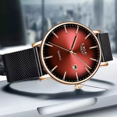 Reloj Lige Para Mujer Resistente Al Agua De Acero Inoxidable