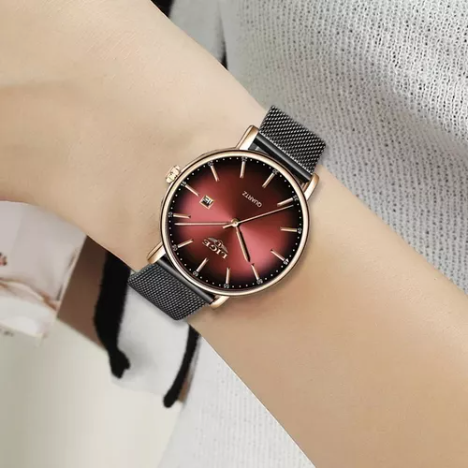 Reloj Lige Para Mujer Resistente Al Agua De Acero Inoxidable