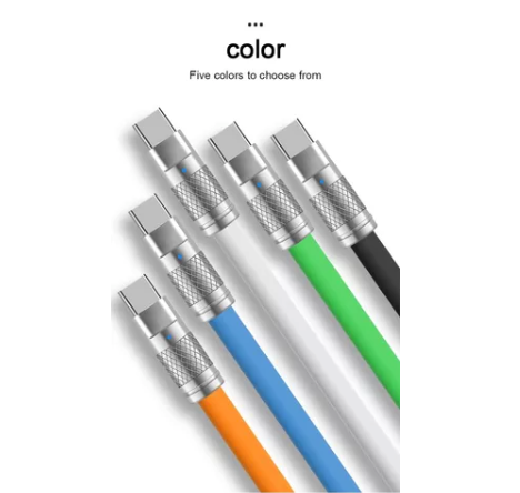 Cable De Datos Carga Súper Rápida Usb A - Tipo C 120w 6a 2m