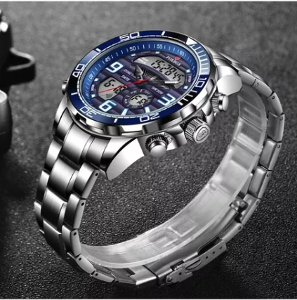 Reloj Lige Foxbox Cronógrafo Dual Deportivo