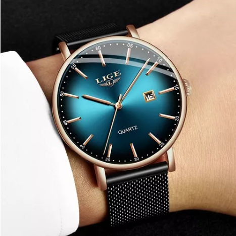 Reloj Lige Para Mujer De Acero Inoxidable