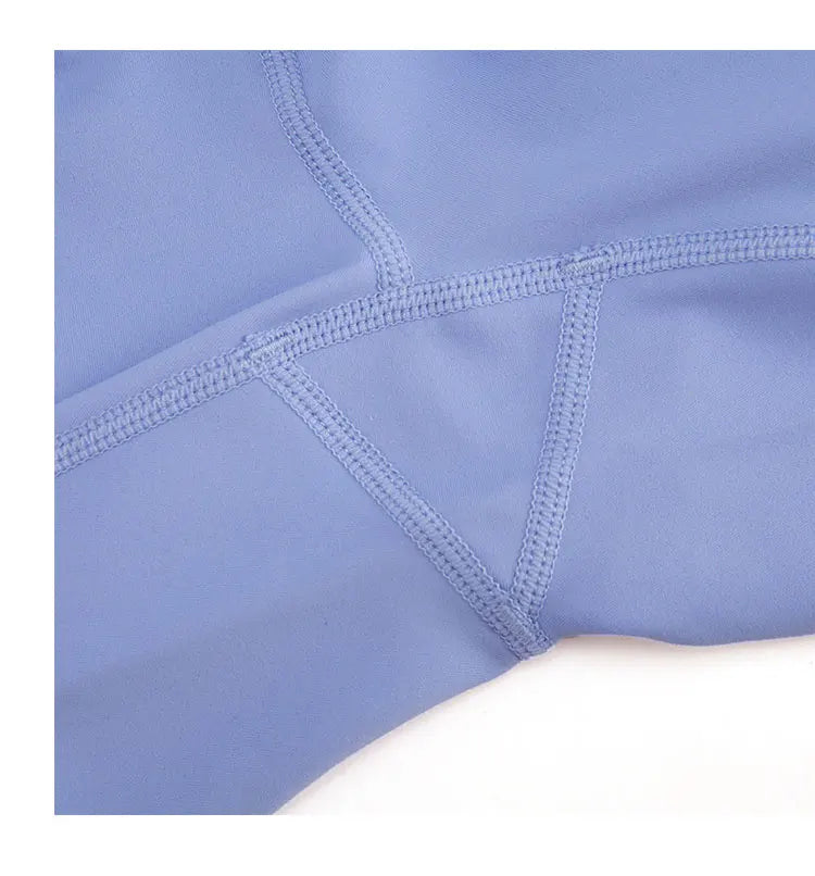 Pantalones de yoga para mujer, sensación de desnudez, alta elasticidad, nailon, cintura alta, leggings deportivos, realce, para correr, gimnasio, ropa deportiva femenina.