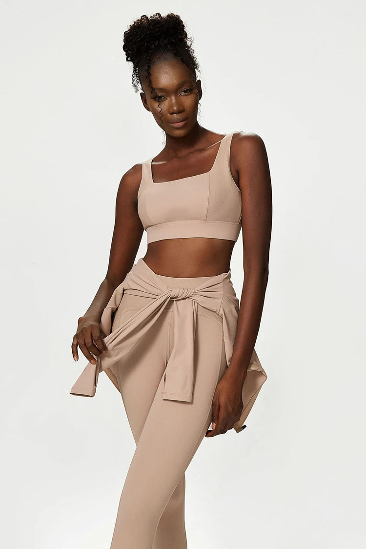 Pantalones de yoga para mujer, sensación de desnudez, alta elasticidad, nailon, cintura alta, leggings deportivos, realce, para correr, gimnasio, ropa deportiva femenina.