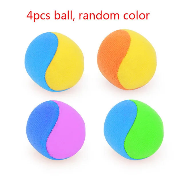 Chaleco deportivo para exteriores, con pelota adhesiva, para lanzar, ideal para niños.