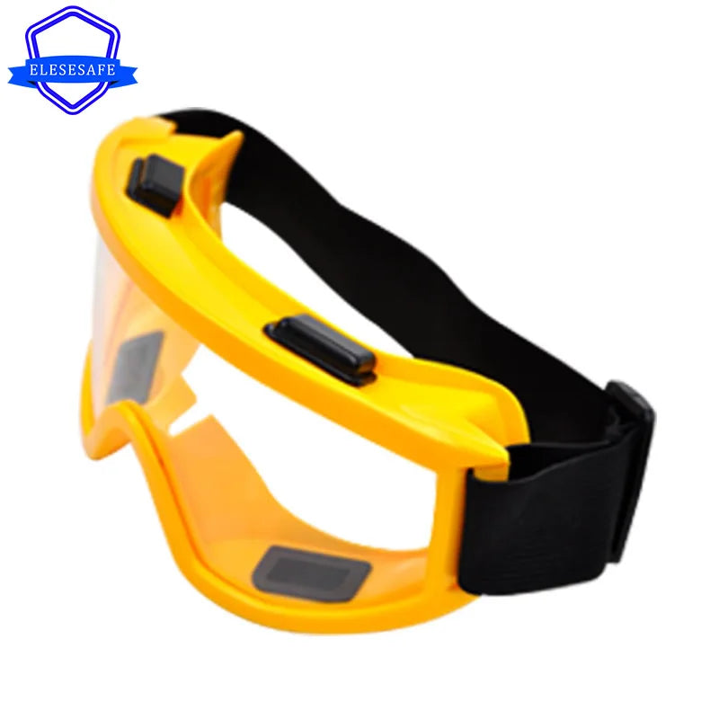 Nuevas gafas de seguridad antisalpicaduras, resistentes a impactos, a prueba de viento y antipolvo, con visión amplia para el trabajo, bricolaje y seguridad diaria.