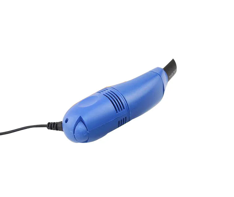 Aspiradora portátil USB pequeña con cepillo para polvo, teclado de computadora, teléfono, portátil, accesorios de limpieza universales