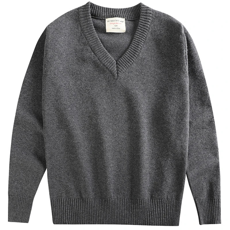Ropa para niños, ropa para bebés, suéter para niños, otoño e invierno, ropa de punto cálida, suéter para niños, ropa para bebés, suéter de 4 a 14 años