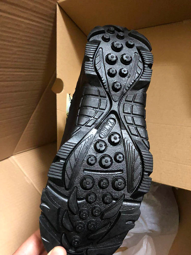 TaoBo Delta High Top Brand Men Combat Boots Sandy Black Size 13 Men Army Military Boots Men Desert Tactical Shoe Tacticos Feamle