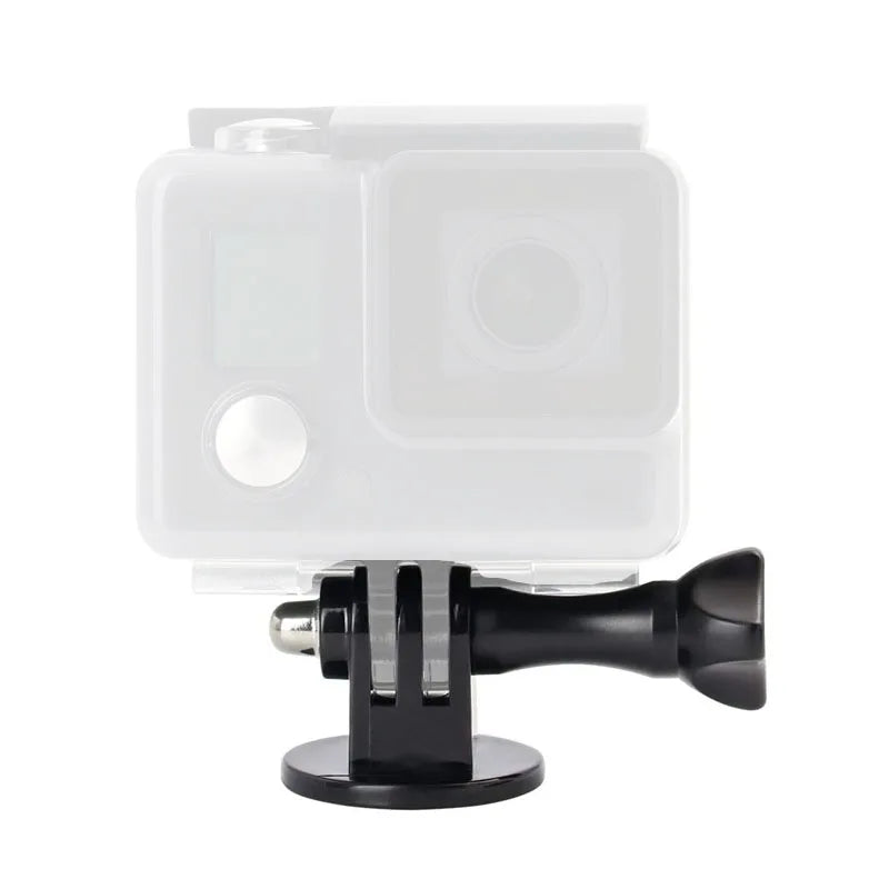 Adaptador de trípode para GoPro 13 12 11 10 9 8 7 6 5 4 3 2 1/4-20 Adaptador de tornillo para Go Pro Hero YI 4K SJ4000 EKEN H9R DBPOWER