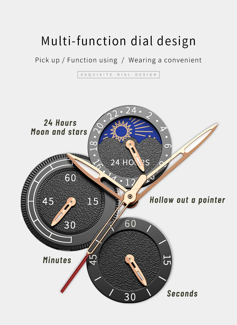 Nuevos relojes LIGE para hombre, marca superior de lujo, reloj de pulsera para hombre, reloj de cuarzo de cuero, reloj deportivo resistente al agua para hombre, reloj Masculino