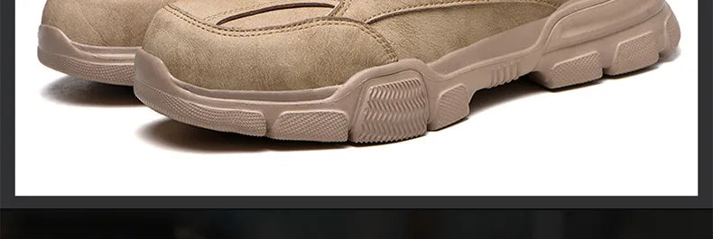 Zapatos de seguridad para hombre y mujer 2024, ligeros, indestructibles, con puntera de acero y plantilla de Kevlar.