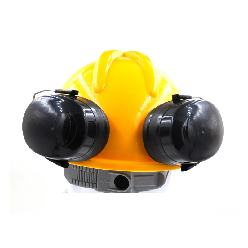 Orejeras antirruido de alta calidad para casco de seguridad, protección auditiva para carpintería, aeropuertos y fábricas.