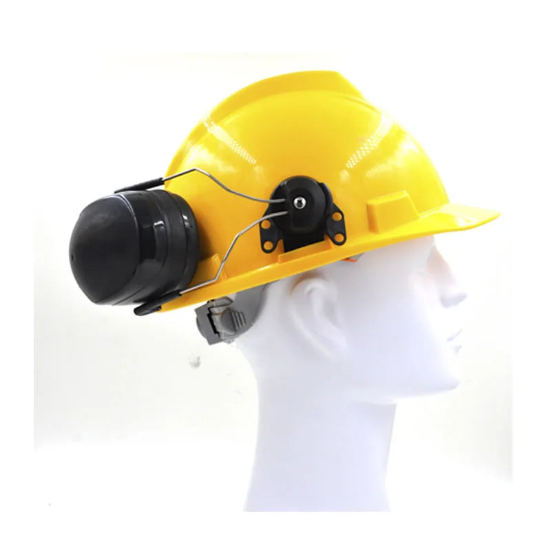 Orejeras antirruido de alta calidad para casco de seguridad, protección auditiva para carpintería, aeropuertos y fábricas.