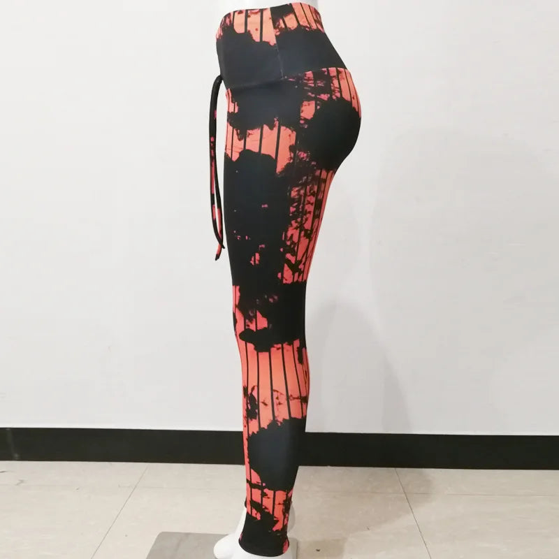 Women Seamless Printing Yoga Pants Super Stretchy Gym Tights High Waist Running Pants Leggings Sport Women Fitness