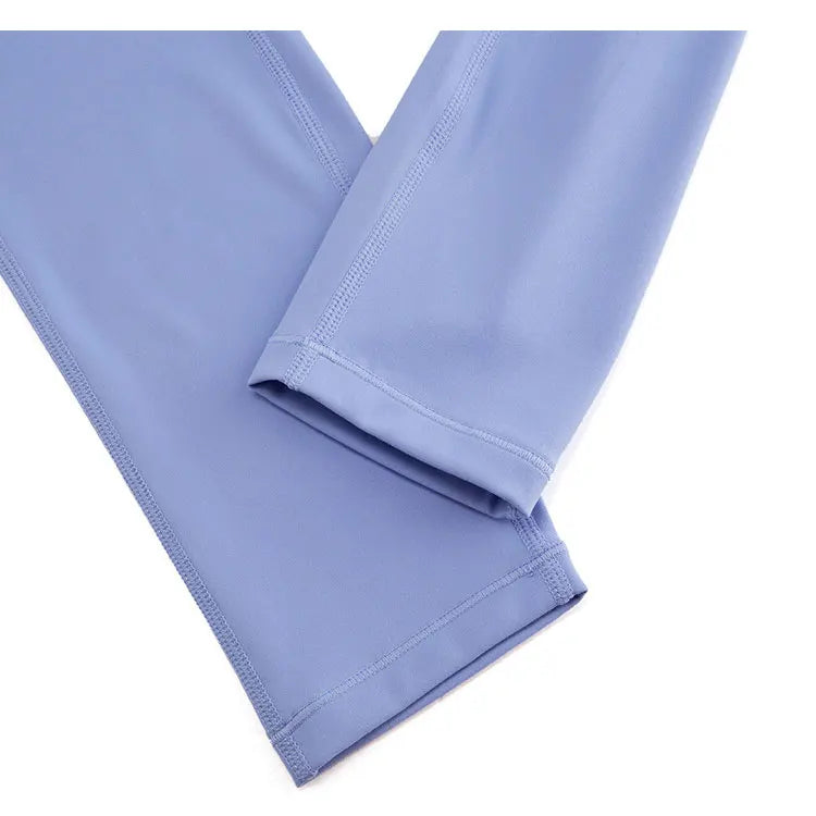 Pantalones de yoga para mujer, sensación de desnudez, alta elasticidad, nailon, cintura alta, leggings deportivos, realce, para correr, gimnasio, ropa deportiva femenina.