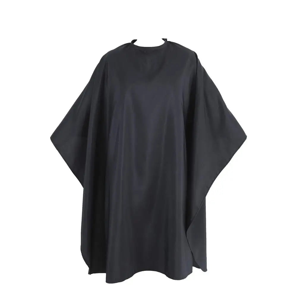 Capa de peluquería impermeable para corte de pelo y peinado, ideal para barberos y estilistas.