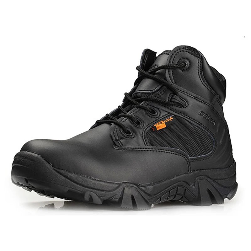 TaoBo Delta High Top Brand Men Combat Boots Sandy Black Size 13 Men Army Military Boots Men Desert Tactical Shoe Tacticos Feamle