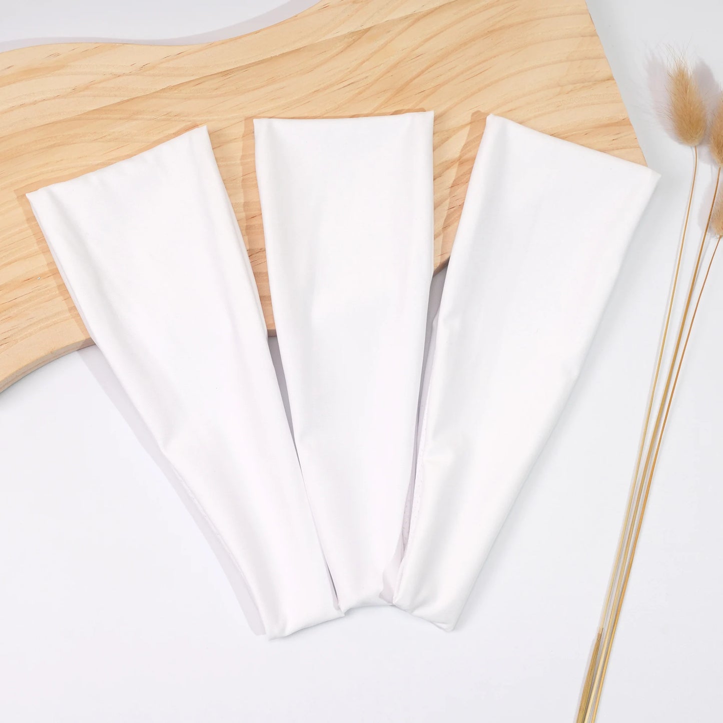 3 bandas elásticas para el sudor para hombres y mujeres, para el cabello, para deportes, yoga, entrenamiento, accesorios para el cabello