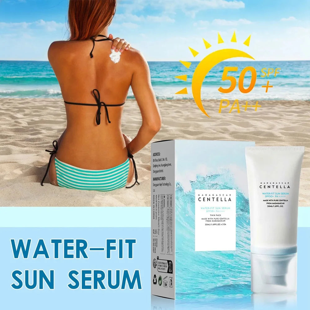 Protector solar facial para mayores de 50 años, protector solar con centella, crema blanqueadora de piel, protector hidratante coreano, protector solar corporal.