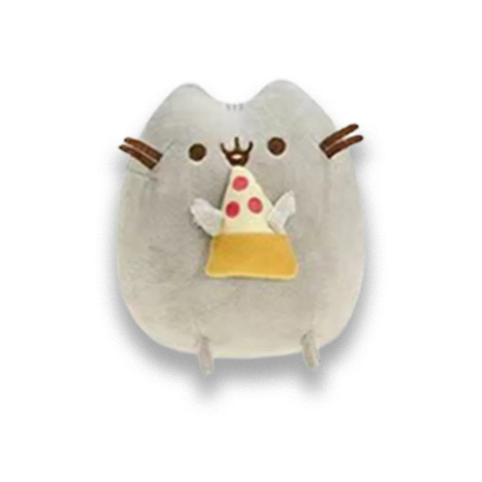 Juguete para gatos, juguete de peluche de Animal suave, almohada de gatito blanco y gris, regalo de cumpleaños, juguetes para mascotas Deco