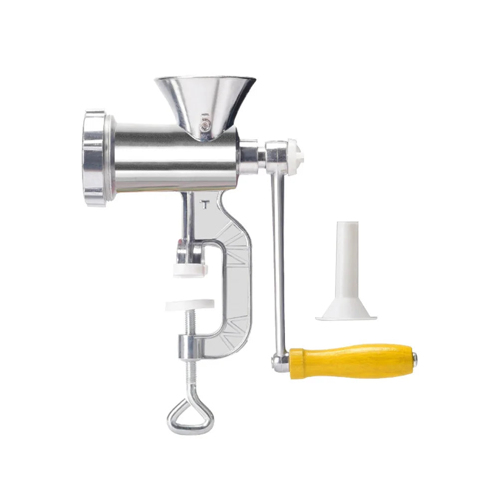 Picadora de carne manual multifuncional, herramientas de cocina, picadora portátil de salchichas y fideos, accesorios con manivela, aparatos de cocina
