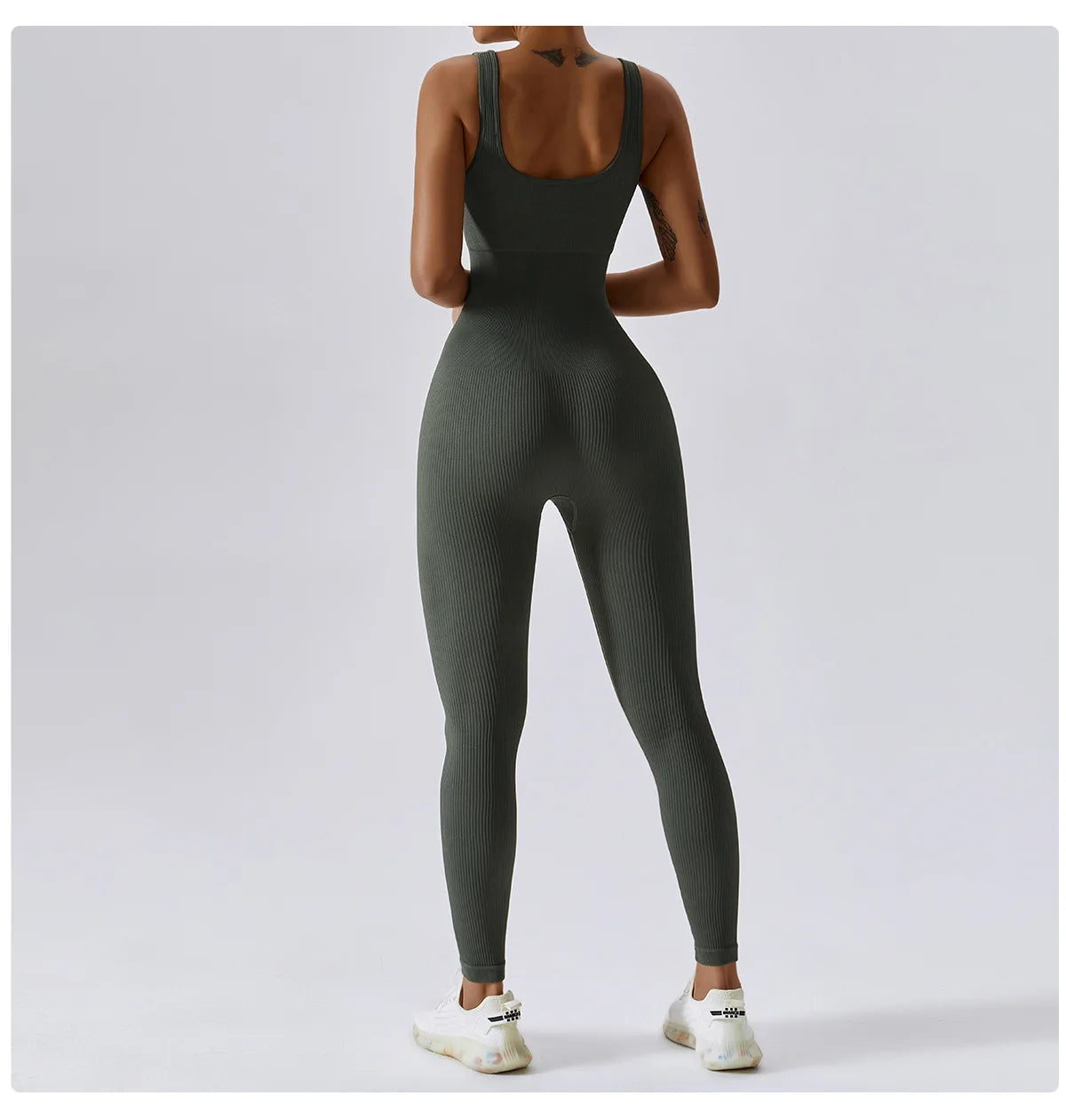 Traje de yoga de una pieza sin costuras de primavera, conjunto de entrenamiento de fitness para danza y tonificación abdominal, mono elástico, ropa deportiva de gimnasio con efecto push up
