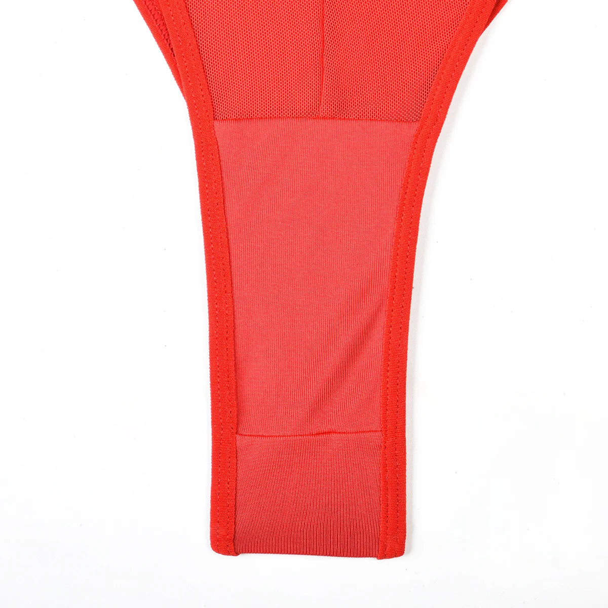 Conjunto de lencería sexy para mujer, con panel de encaje, escote en V profundo, glúteos abiertos, tirantes con forma de corazón de melocotón, cadena cruzada, liguero, ropa interior de tres piezas