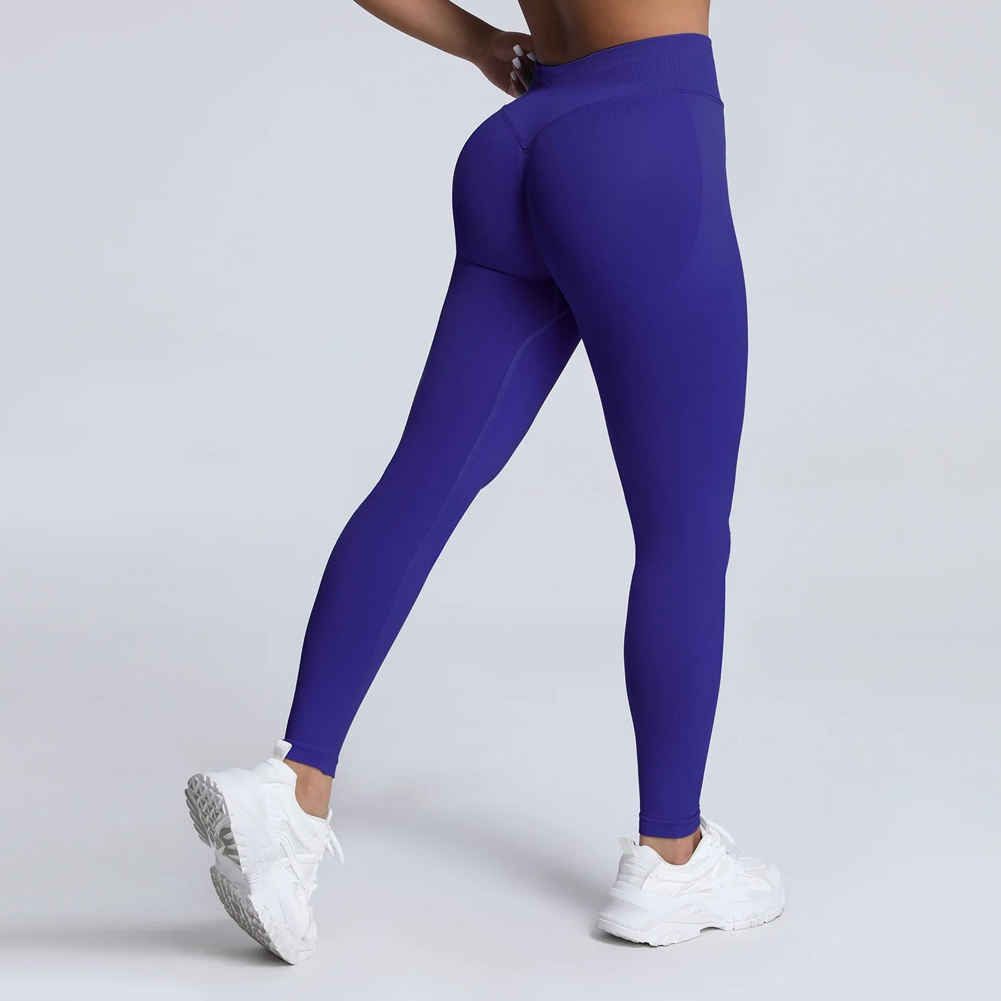 Pantalones de yoga VEQKING Scrunch Butt para mujer, leggings deportivos sin costuras, cintura baja, mallas de gimnasio, pantalones de entrenamiento cálidos de secado rápido para otoño.
