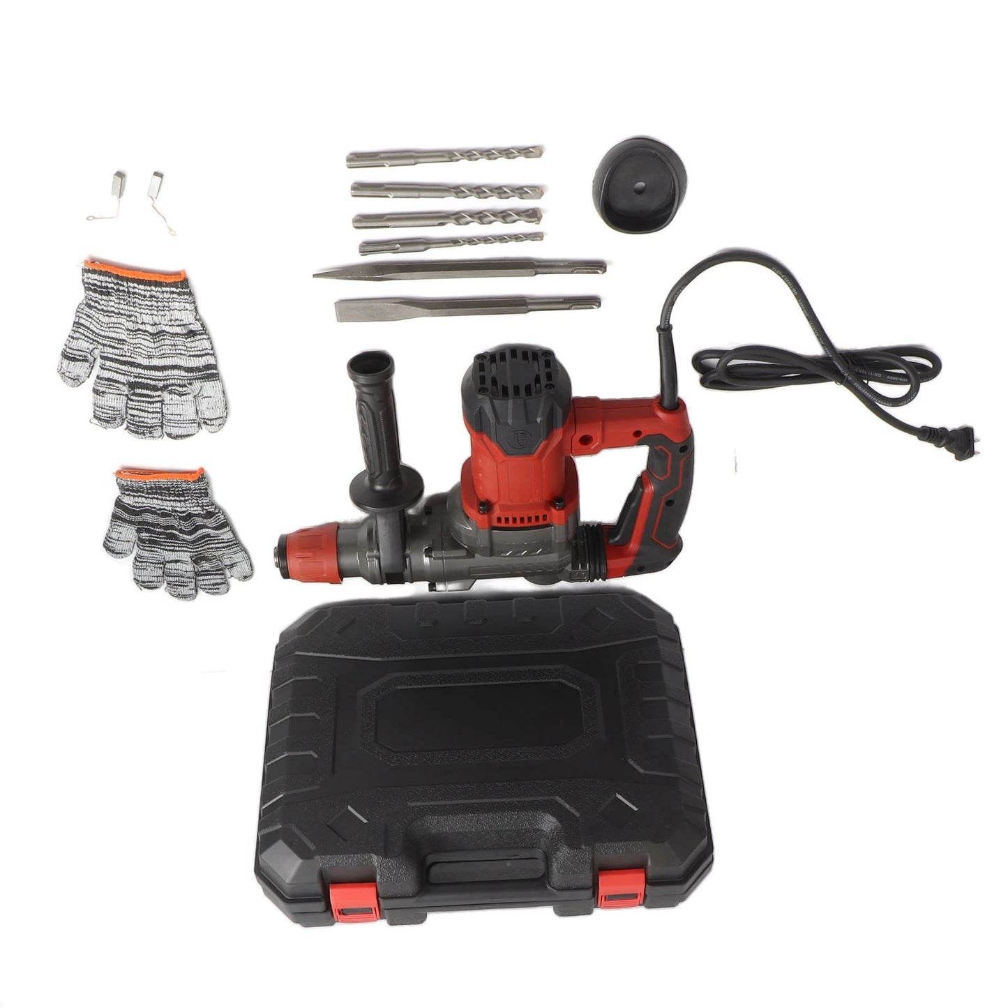 Taladro percutor eléctrico Taladro percutor rotativo Juego de taladro percutor rotativo Herramienta eléctrica industrial Mango automático