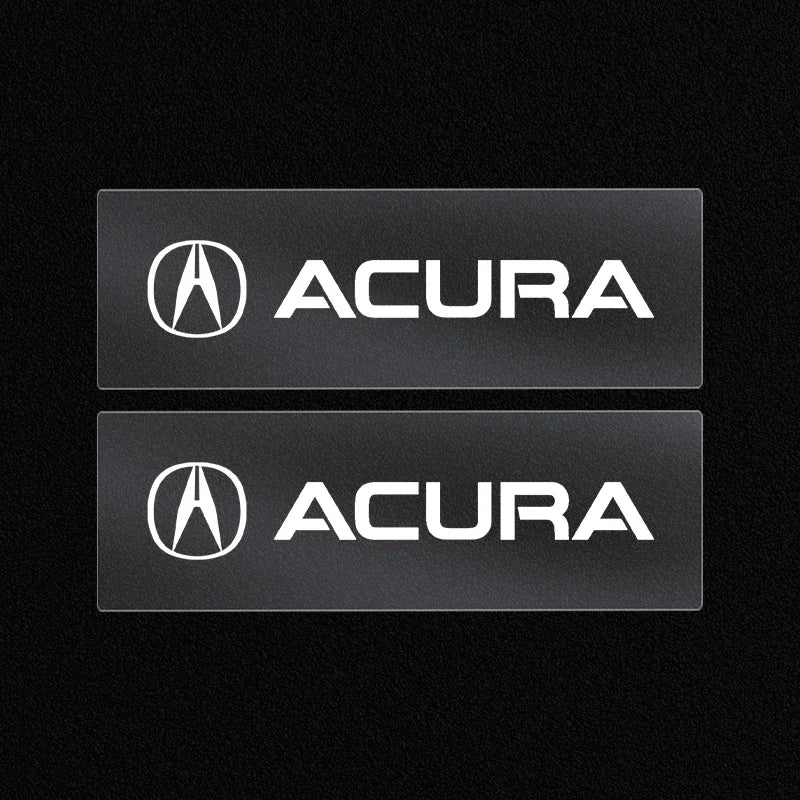 Pegatinas para el interior del coche, calcomanías de control central, emblema, insignia, estilo de coche para Acura RDX, Integra, TLX, CDX, MDX, RDX, ZDX, accesorios para coche.