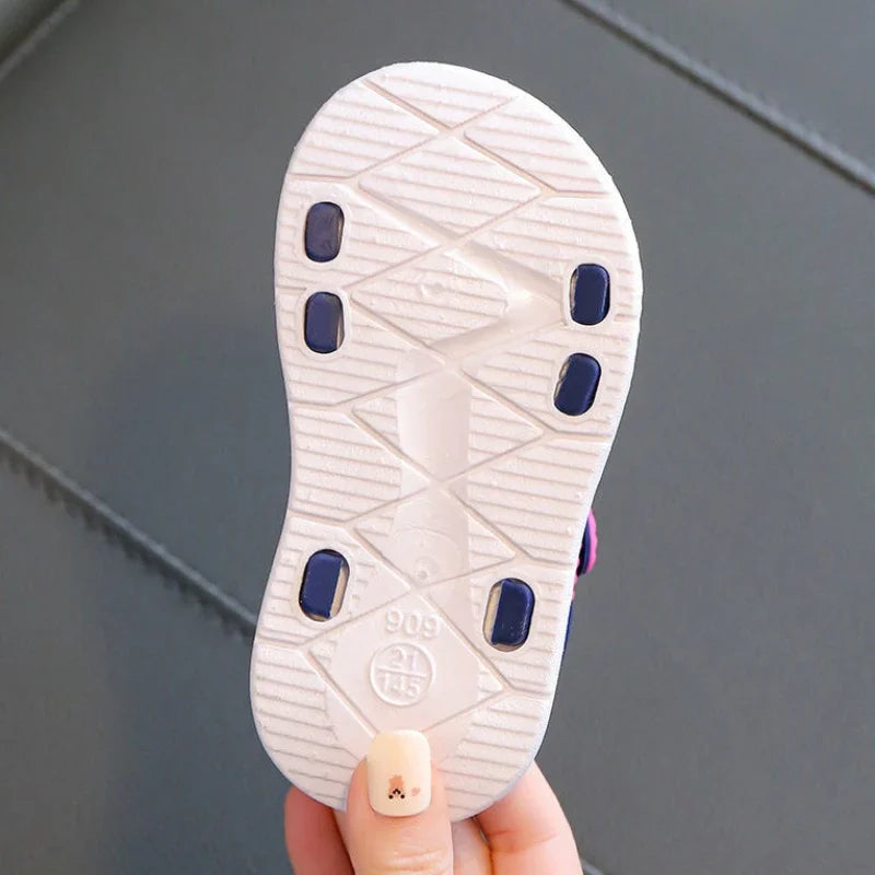 Sandalias de moda para niños, zapatos para bebés, suela suave, antideslizantes, para niños y niñas, zapatos de verano para playa de 2 a 10 años