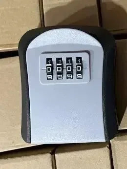 Cerradura de combinación Key Keeper para montar en la pared, resistente al agua, 4 dígitos, contraseñas, caja de almacenamiento para 5 llaves, fácil de arreglar, caja de seguridad para el hogar o la oficina