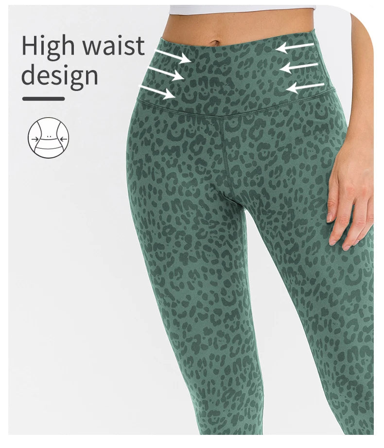 Women's Camouflage Yoga Pants High Waist Push Up Leggings Running Fitness Workout Pants Gym Legging