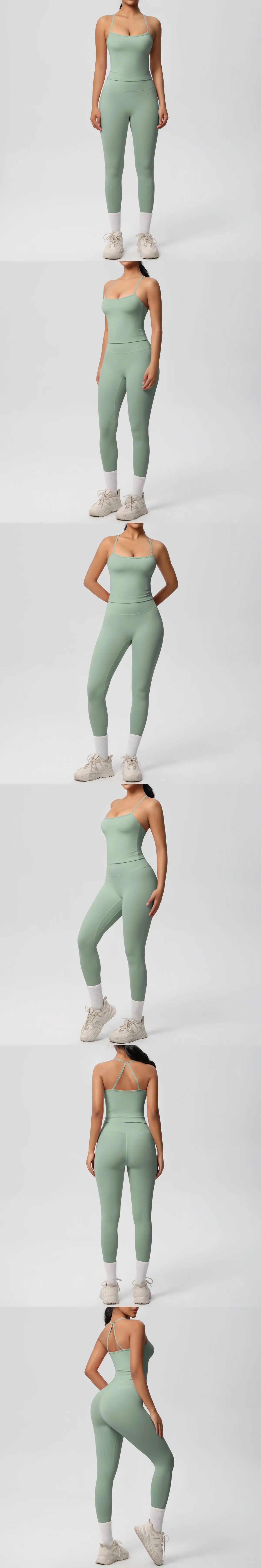 Conjunto de Ropa de Yoga para Mujer, Traje Deportivo, Ropa de Entrenamiento, Chaleco Deportivo sin Mangas, Conjunto de Gimnasio, Mono de Entrenamiento, Ropa Interior Deportiva, Ropa Deportiva
