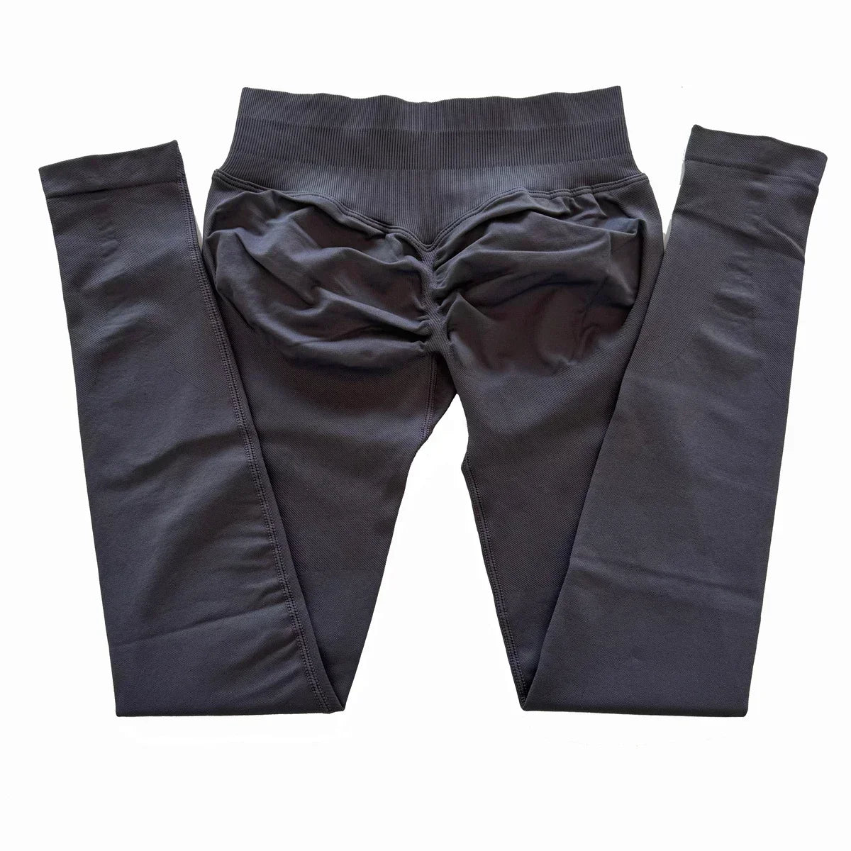 Leggings deportivas sin logo para mujer, efecto push-up, cintura baja, sin costuras, para gimnasio, yoga y entrenamiento.