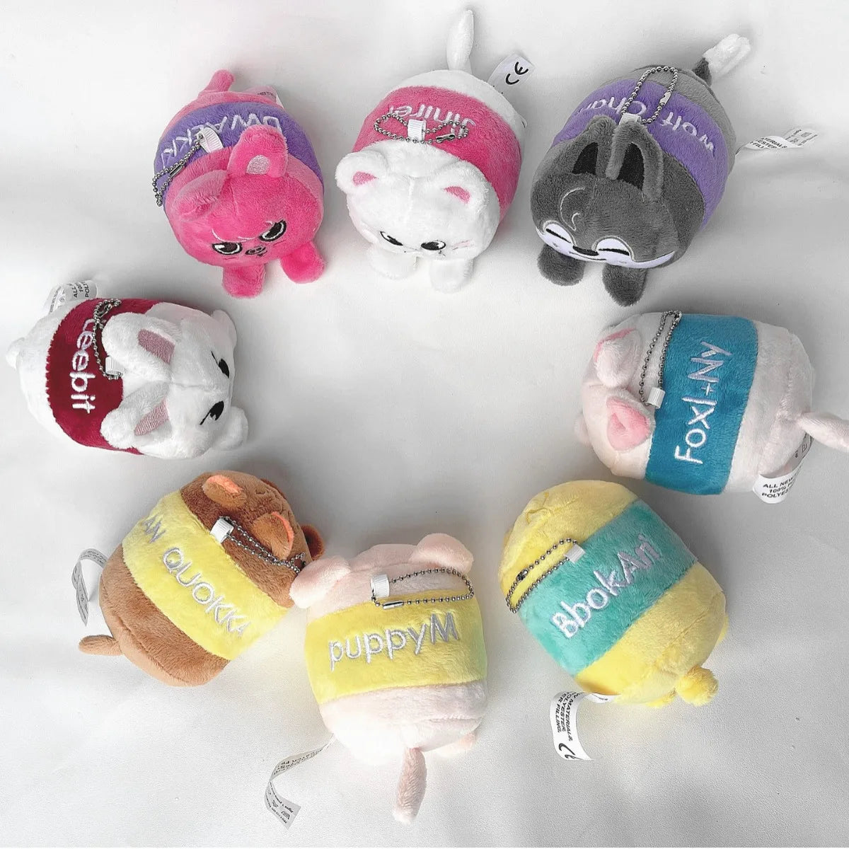 Nuevo llavero de Stray Kids, muñeco skzoo Fangcanli, mochila, accesorios, colgante, decoración, juguetes para niños.