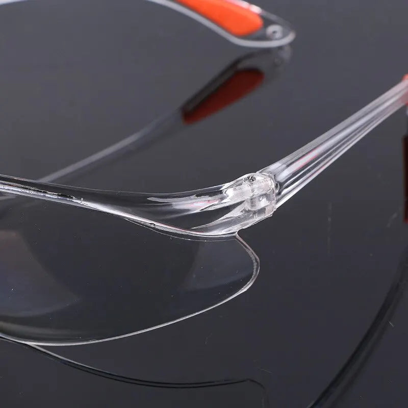 Gafas protectoras de seguridad para el trabajo de laboratorio, material de PC, antiimpacto, a prueba de viento y polvo, gafas de seguridad para montar a caballo transparentes