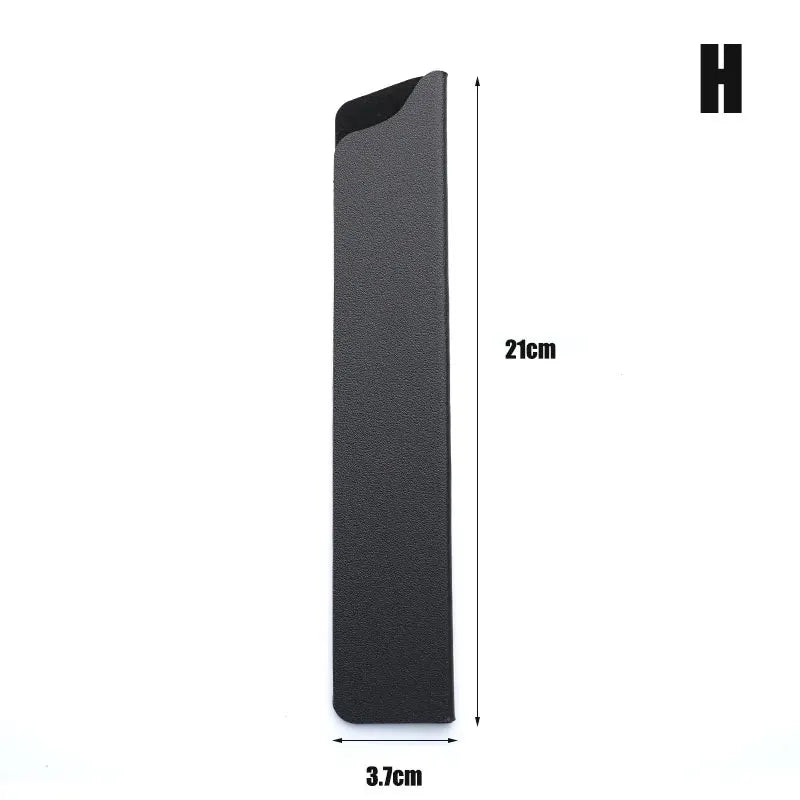 Funda para cuchillo de cocina, funda para cuchillo de chef, funda para sashimi, para cortar, filetear y pelar, funda multiusos, longitud 13,5, 16,5, 19,5, 22 y 26 cm