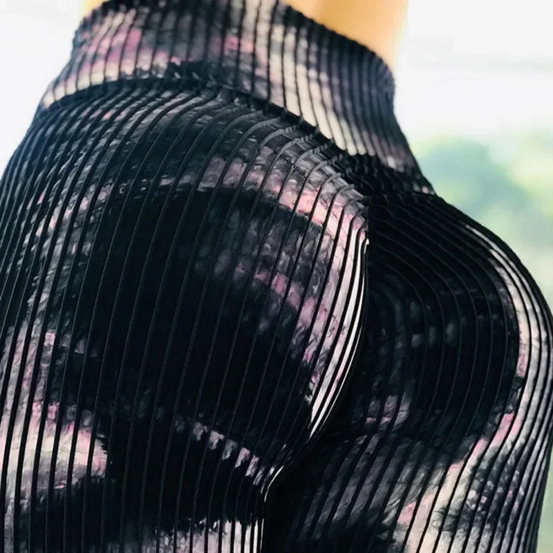 Women Seamless Printing Yoga Pants Super Stretchy Gym Tights High Waist Running Pants Leggings Sport Women Fitness