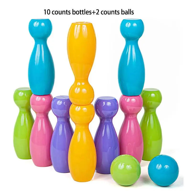 Juegos de bolos para niños, juguetes con formas de animales, interacción entre padres e hijos, juguetes educativos, entretenimiento para interiores y exteriores.