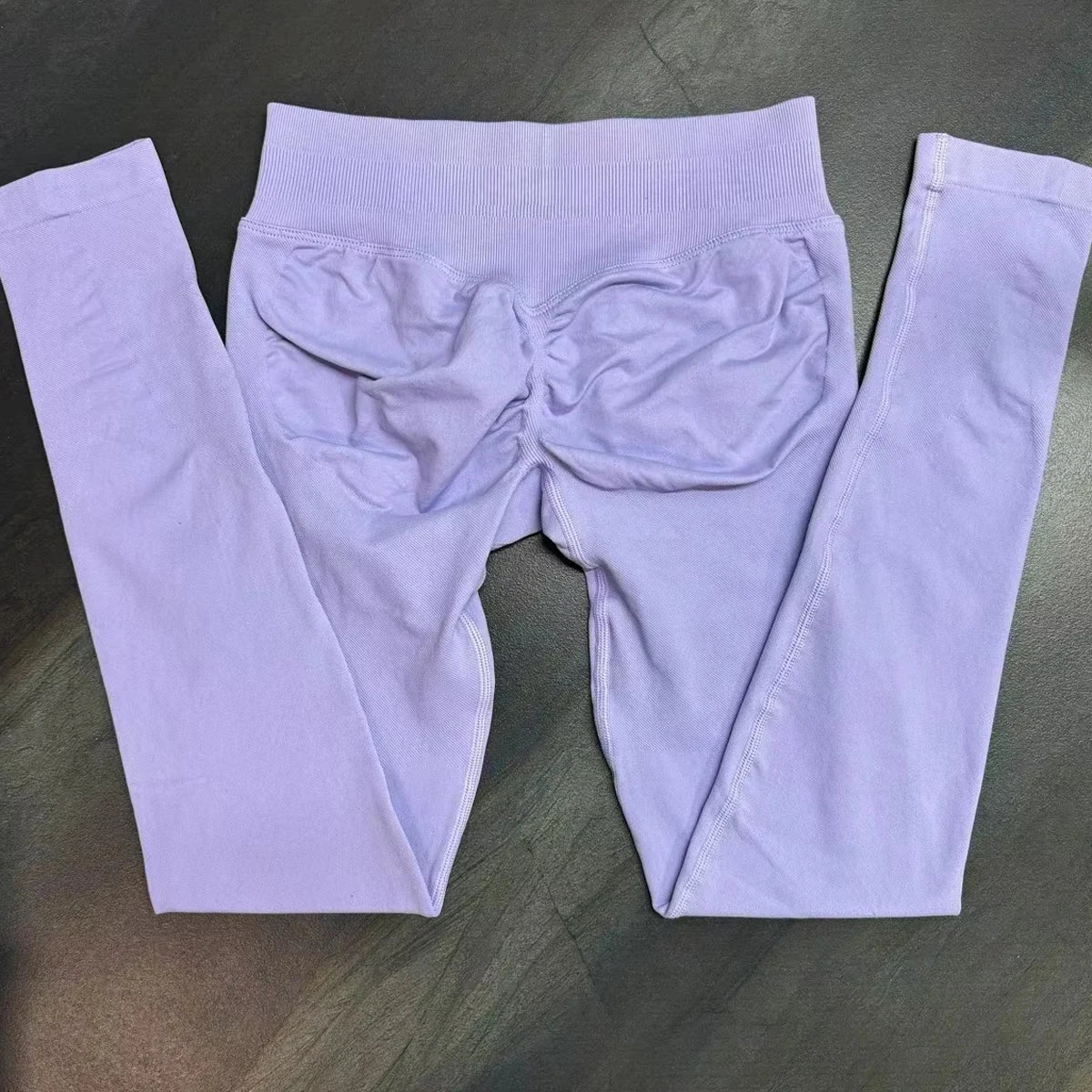 Leggings deportivas sin logo para mujer, efecto push-up, cintura baja, sin costuras, para gimnasio, yoga y entrenamiento.