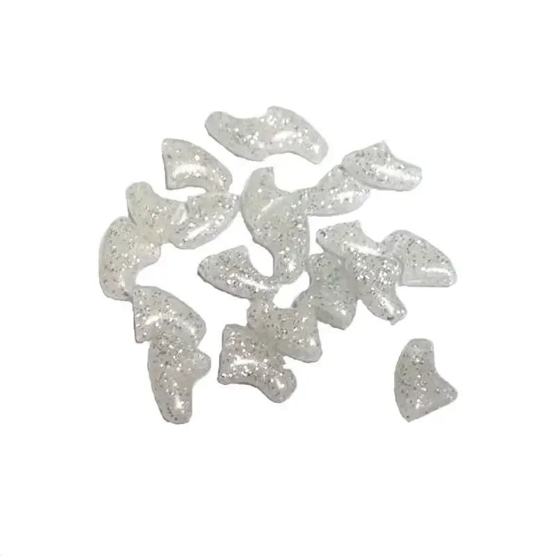 Preciosas 20 fundas de silicona suaves para uñas de gato, cubiertas adhesivas para garras de mascotas, protección para animales.