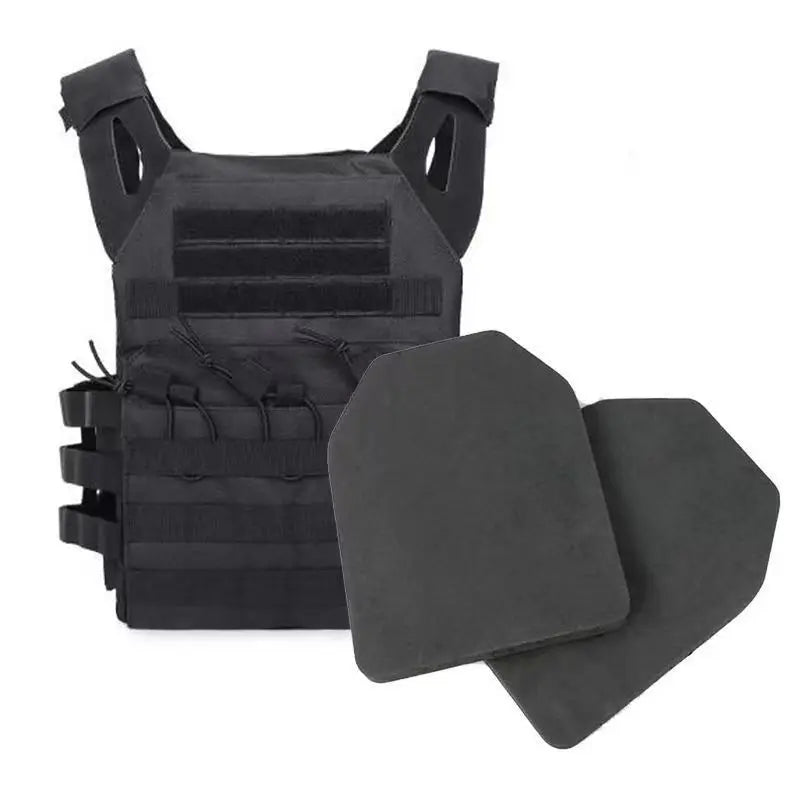 2 placas de EVA para chaleco táctico Airsoft, inserto de espuma SAPI para chalecos portadores de armadura corporal, placa de choque para caza, paintball, CS, juego de guerra.