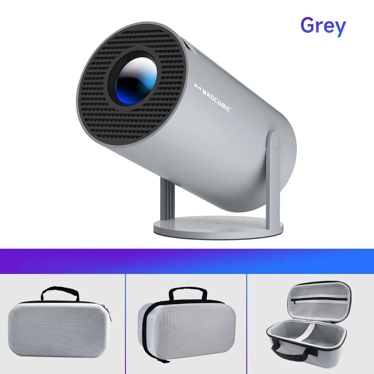 Proyector Magcubic HY300 Pro 4K Android 11, doble Wi-Fi 6, 290 ANSI, Allwinner H713 BT5.0, 1080P, 1280 x 720P, para cine en casa y exteriores