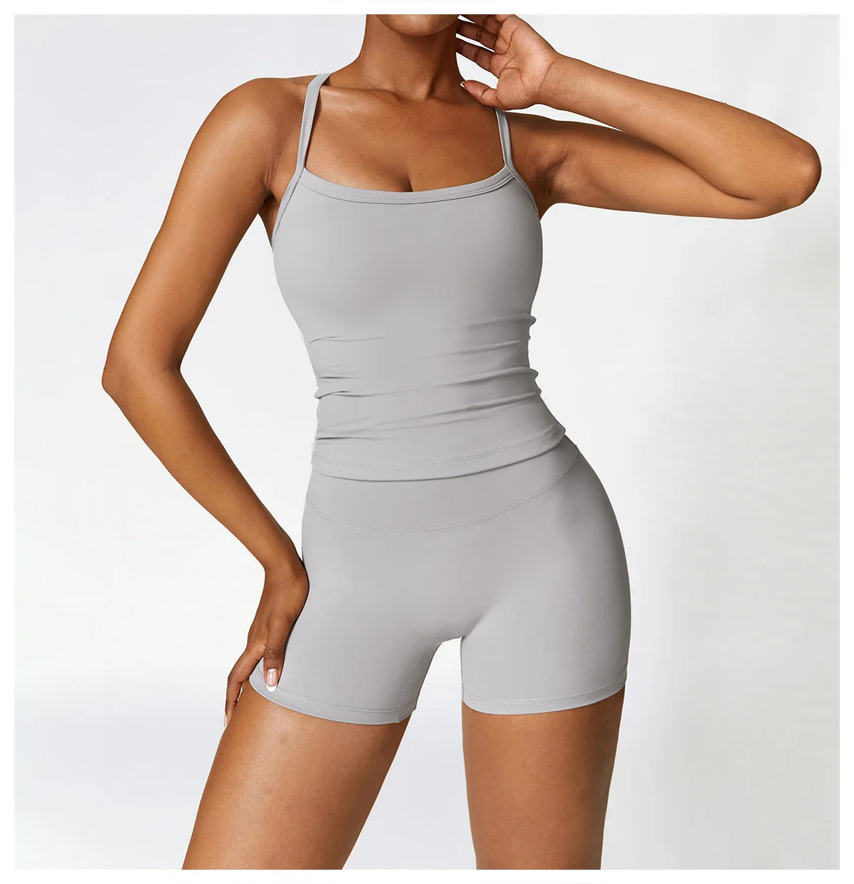 2PCS Seamless Yoga Set Women Workout Set Sportswear Gym Clothing Fitness Long Sleeve Crop Top High Waist Leggings Sports Suits
